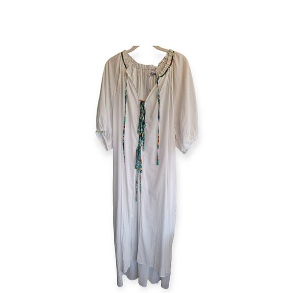 Rhode x Target White Swim Coverup size XXL boho bohemian pristine clean NWT - Picture 3 of 13